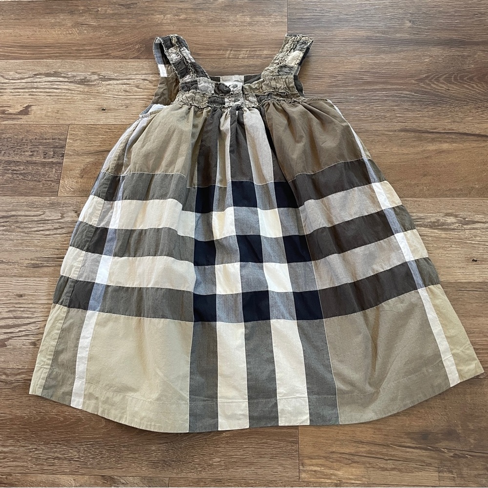 Burberry girls tank dress 12y